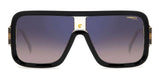 Carrera Gafas de Sol FLAGLAB 14 Black Beige/Brown Shaded Blue Mirror 62/11/145 unisex