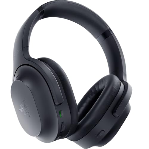 Razer Barracuda Pro - Auriculares inalámbricos para juegos con ANC híbrido (Amplificador Audio Acromático THX, SmartSwitch Dual Wireless, Controladores TriForce 50mm) Negro