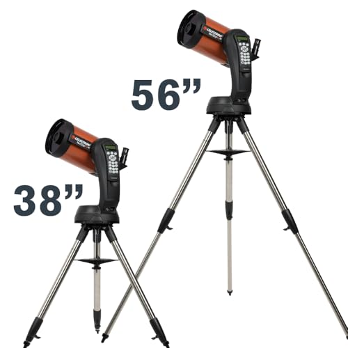 Celestron 11068 NexStar 6SE Telescopio computaricado Schmidt-Cassegrain con Montaje Totalmente automatizado, tecnología SkyAlign y Revestimiento XLT, Negro/Naranja