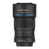 SIRUI Lente Anamórfica F1.8 de 50mm con Montura M4/3 para Montaje Micro APS-C, Lente de M43 para Olympus y Panasonic - SR-MEK7M