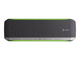 Poly – Altavoz manos libres inteligente Poly Sync 60 para salas de conferencias - Se conecta a PC/Mac mediante un cable combinado USB-A/USB-C y a teléfonos inteligentes a través de Bluetooth