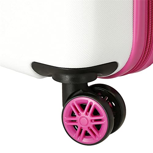 Disney Have a Good Time Minnie So Beautiful Juego de Maletas Rosa 55/65 cms Rígida ABS Cierre de combinación Lateral 56L 6 kgs 4 Ruedas Dobles Equipaje Mano