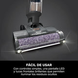 Shark HydroVac Aspiradora mopa sin cable, aspira y friega suelos, con cepillo multisuperficie giratorio antimicrobiano para eliminar olores, limpia en seco y húmedo, modo autolimpieza, gris WD210EU