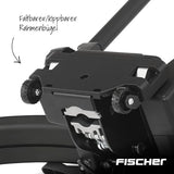 FISCHER Portabicicletas RoadLine Black para Embrague, portabicicletas para Coche, premontado, bloqueable, hasta 60 kg, Color Negro