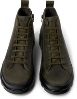 Camper Brutus K300444, Botines de Cesta Hombre, Verde Oscuro 008, 40 EU