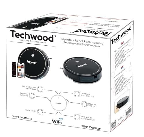 Techwood Robot Aspirador 2 en 1 TAR-3056G