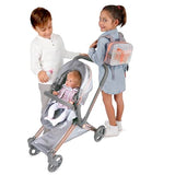 Coche de muñeca 3x1 Plegable - Novedad, para muñecas de hasta 50 cm.