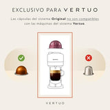 De'Longhi Cafetera Nespresso Vertuo Next, Cafetera Express de Cápsulas de Café Superautomática, Máquina de Café con Wifi y Bluetooth, ENV120.W, Blanco