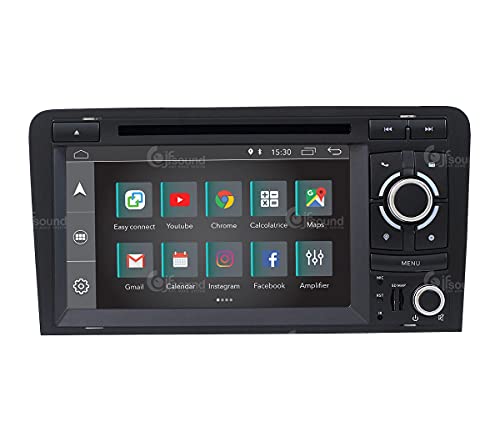 Radio de Coche para Audi A3 Android GPS Bluetooth WiFi USB Dab+ Touchscreen 7" 4core Carplay AndroidAuto