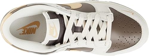 NIKE Dunk Low, Sneaker Mujer, Phantom Sesame Ironstone, 38 EU