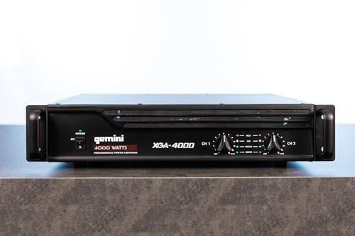 Gemini XGA-4000 Amplificador PA puenteable Limitador 4000W