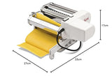 Girmi IM91 Máquina de pasta eléctrica, 90 W, Cuerpo en Acero Inoxidable, 2 velocidades y Pulse, 2 accesorios intercambiables, 5 formatos de pasta, Blanco
