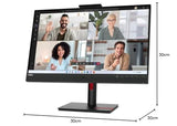 Lenovo Monitor Gaming ThinkVision T27HV-30 Quad HD 27" 75 Hz