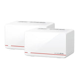 Mercusys TP-Link Halo H37BE Mesh Wi-Fi 7 BE6500Mbps Dual-Band, 2 Puertos WAN/LAN de 2.5G, 1 Puerto Gigabit WAN/LAN, Cubiertos hasta 460m2, 4K-QAM, MLO, Multi-RUs, OFDMA, Control por aplicación, WPA3