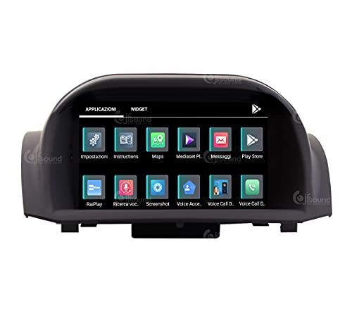 Radio de Coche para Ford Fiesta 2009-12 Android GPS Bluetooth WiFi USB Dab+ Touchscreen 7" 8core Carplay AndroidAuto