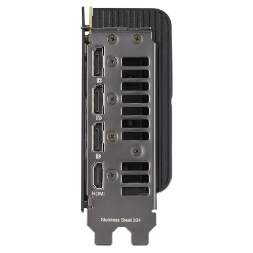 ASUS ProArt GeForce RTX 4070 Ti Super OC Edition - Tarjeta gráfica (PCIe 4.0, 16 GB GDDR6X, DLSS 3, HDMI 2.1a, DisplayPort 1.4a)