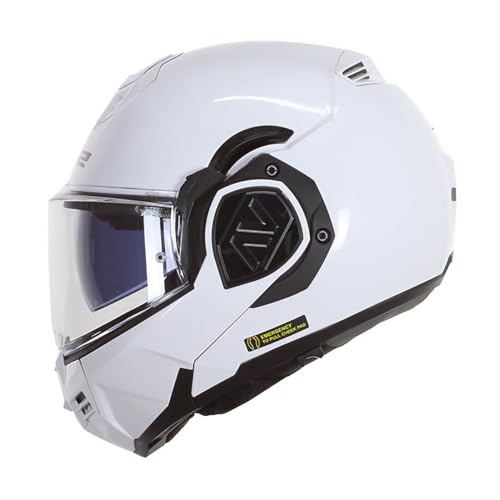 LS2, Casco Moto Modular ADVANT SOLID White, S