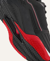 Wilson Rush Pro 4.5 Clay, Zapatillas de Tenis Hombre, Black/Infrared/White, 45 1/3 EU
