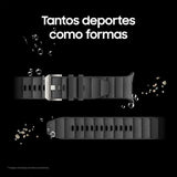 Samsung Galaxy Watch Ultra 2025 47mm - Smartwatch LTE con IA, Titanio, Botón Personalizable, Control de Salud, Garantía del Fabricante 3 Años + 1 año Extra, Plata Titanio (Versión española)