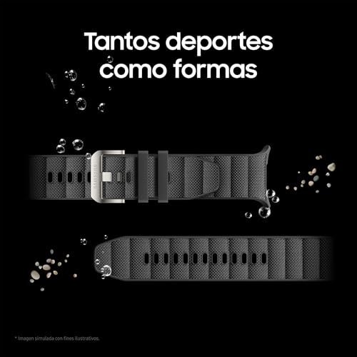 Samsung Galaxy Watch Ultra 2025 47mm - Smartwatch LTE con IA, Titanio, Botón Personalizable, Control de Salud, Garantía del Fabricante 3 Años + 1 año Extra, Gris Titanio (Versión española)