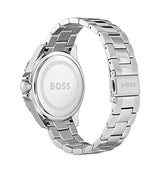 BOSS Reloj Analógico de Cuarzo Multifunción para Mujer Colección Premiere con Correa de Acero Inoxidable Plateada - 1502444