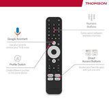 THOMSON Google TV Streaming Box 240, 4K UHD, Google Assistant, Google Cast, Wi-Fi, Bluetooth 5.0, HDMI 2.1, Dolby Atmos, Dolby Digital+, HDR10, 2 GB RAM, 8 GB Memoria