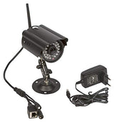 Kerbl IP IPCam 2.0 HD Internet/Cámara (12V, 10W, IP65) 10810, Metal, Negro, 0 cm