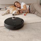 Cecotec Robot Aspirador Autovaciado y Mopas Giratorias Conga 13090 Spin Revolution Home&Wash Essential. 7000Pa, Tecnología Láser, Cepillo de Silicona y Lateral, App, Bluetooth y WiFi 2,4GHz, 5GHz