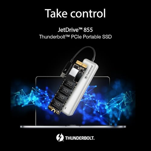 Transcend JetDrive 855 Interno SSD 480 GB para Macbook PCIexpress Gen3 x4 NVMe (Kit con Cubierta Externo Thunderbolt, Funda y Destornillador) TS480GJDM855