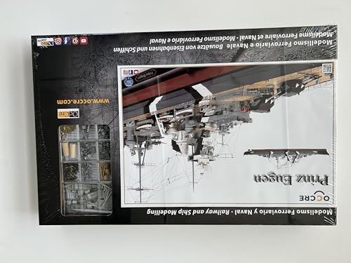 Occre PRINZ EUGEN SHIP MODEL KIT-SCALE 1:200-WOOD AND METAL KIT -CODE 16000