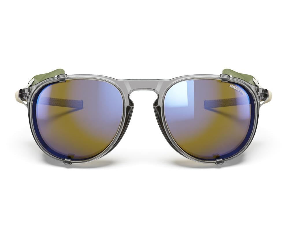 Julbo Millenium Gafas de Sol, Glossy/Beige Gray Gray, L Unisex Adulto