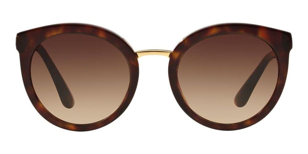 Dolce & Gabbana 0Dg4268, Gafas de Sol para Mujer, Marrón (Havana), 52