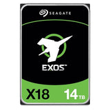 Seagate Enterprise C EXOS X18 14TB 3.5IN 7200RPM SATA Helium 512E
