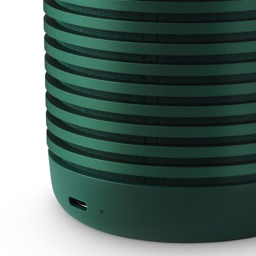 Bang & Olufsen Beosound Explore Altavoz de 360 Grados Bluetooth Portátil Inalámbrico de Alta Gama para Uso en Exteriores, Casa y Viaje, IP67 Resistente al Agua y Polvo, Hasta 27 horas Green