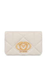 Love Moschino Jc4043pp1mlc0110, Bolso de Hombro Mujeres, Blanco Perla (ral 1013), Talla única