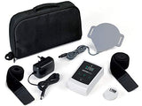 GIMA I-Tech Orthomag, para magnetoterapia de baja frecuencia doméstica y profesional, 2 programas de 75 Hz y 50 Hz, con batería, cargador, imán para prueba de emisiones, 2 bandas S y L, bolsa y manual