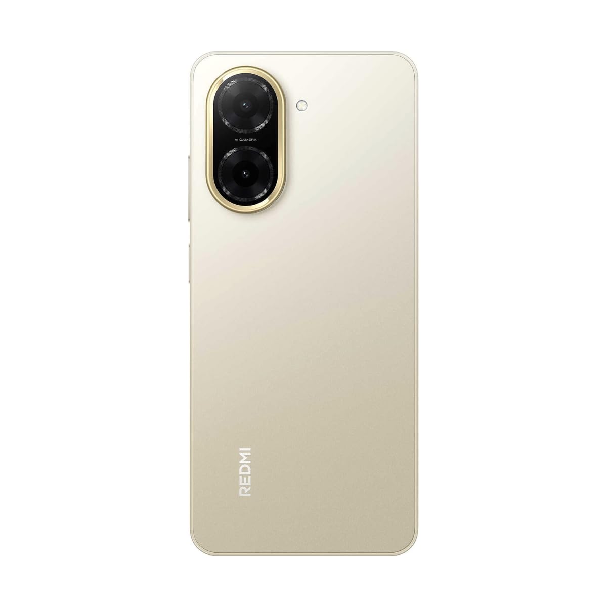 XIAOMI Redmi A5 - Smartphone de 4+128GB, Pantalla inmersiva de 6,88" 120 Hz, Potente procesador Octa Core, Cámara Dual AI de 32 MP, 5100 mAh, Cargador no Incluido, Dorado (Versión ES)