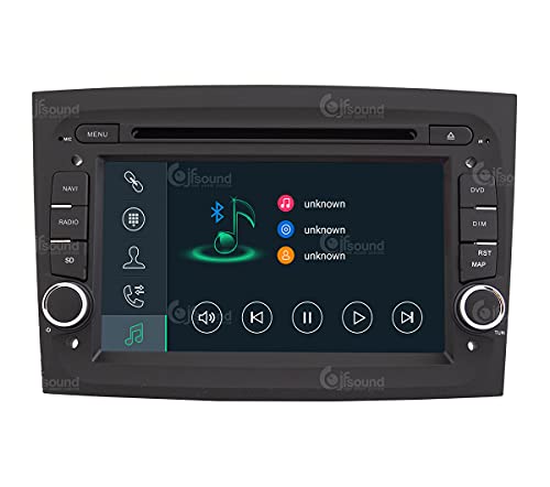 Radio de Coche para Fiat Doblò Android GPS Bluetooth WiFi USB Dab+ Touchscreen 7" 8core Carplay AndroidAuto
