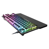 Turtle Beach Vulcan II TKL Pro - Teclado para Juegos mecánico RGB magnético, Interruptor analógico con Efecto Hall, Teclas Medias, reposamuñecas, Placa de Aluminio