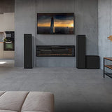 Klipsch R-605FA Black (Unidad) - Altavoz de Suelo Negro con Dolby Atmos - woofer 6.5 Pulgadas