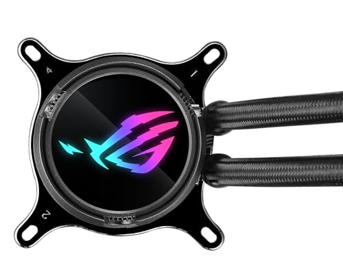 ROG Strix LC III 360 - Refrigerador líquido AiO con Bloque de Agua Giratorio 360°, Bomba Gen7 v2 de Asetek, Ventiladores ROG de Primera Calidad y más de 10 Efectos de iluminación Aura Personalizados