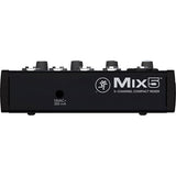 MACKIE Mix5 mezclador analógico compacto de 5 canales con ecualizador de 2 bandas