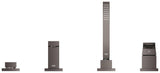 Grohe 19897001 Grifo de Baño con 4 Agujeros, Cromo (Chrome)
