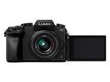 Panasonic Lumix DMC-G7KEC - Cámara EVIL de 16 MP, Pantalla 3", Grabación de Vídeo en 4K, Wi-Fi, RAW, Cuerpo Ergonómico, Kit con Objetivo Lumix Vario 14 - 42 mm/F3.5 - 5.6, Color Negro