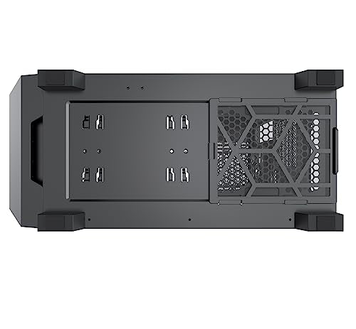Xilence Xilent X X912.ARGB - Carcasa para PC para Gaming, 3 Ventiladores ARGB de 120 mm, 1 Ventilador Negro, Caja de Torre ATX Midi Midi, Panel Frontal de Malla para un Buen Flujo de Aire y Placa de