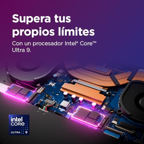 Lenovo IdeaPad Pro 5 Gen 9 - Ordenador Portátil con IA 16" 2.5K (Intel Core Ultra 9 185H, 32 GB RAM, 1TB SSD, Gráficos Intel ARC, Wi-Fi 6E, Windows 11 Home) Teclado QWERTY Español – Gris