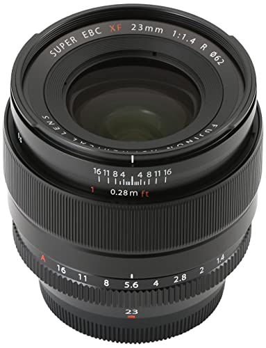 Fujifilm XF 23 mm f:1.4 R - Objetivo para X-mount (Diámetro: 62 mm), negro