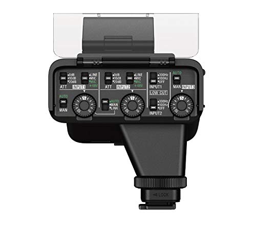 Sony XLR-K3M - Juego de Adaptador con Caja XLR y micrófono direccional, Color Negro