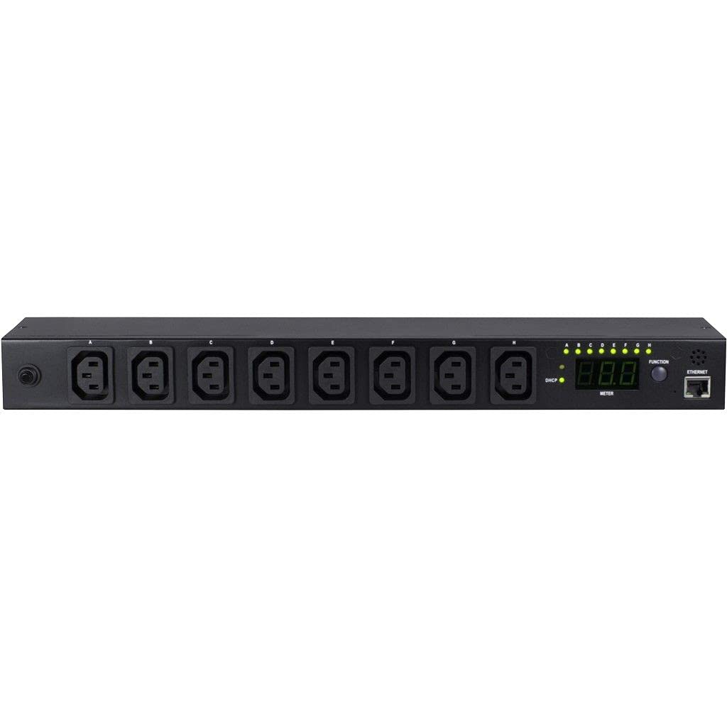 Inter-Tech SW-1681 8salidas AC Negro Unidad de distribución de energía (PDU) - Unidades de distribución de energía (PDU) (Conmutado, Negro, 8 Salidas AC, C20 acoplador, C13 acoplador, Corriente,