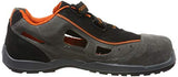 BASE Protection Aerobic S1P ESD SRC Zapato de Seguridad, Talla: 45, Color: Gris/Naranja, B0617GOR45